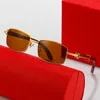 Luxury Designer High Quality Sunglasses 20% Off fashion sports work-type wooden leg trend versatile flat glasses