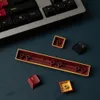 1セットGMK Pro Red Samurai 168 Keys Cherry Profile PBT Keycap英語カスタムパーソナリティキーキャップの機械キーボード61/64