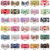 30 Couleurs Grand Arc Ceinture Bandeaux Enfants Impression Enfants Bébé Fleur Bandeaux Bohème Cheveux Printemps Et D'été Accessoires Head Wrap Filles Enfants