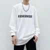 Mens Sweatshirts Womens Mens Long Sleeve Fashion Loose Sweatshirt Letter Print Pullovers Hoodie Street Outerwear Casual Tops Quality R7Co#