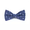 Bow Binds Luxus für Männer Frau Hemd Accessori Butterfly Cravats Party Hochzeitsmann Bowtie Blue Dot Bowknot Business Suits Gravata