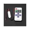 Atenuadores 2 uds Mini controlador LED Rf de un solo color con atenuador de control remoto inalámbrico para luces de tira 5050/3528 524V entrega directa Dhhsk