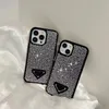 Crystal Diamond iPhone 15 Pro Max 케이스 디자이너 휴대폰 케이스 여성용 애플 애플 13 12 11 Plus Bling Luxury Glitter Sparkling Mobile Back Covers Fundas 088