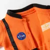 Pagliaccetti Baby Space Astronaut Costume Autunno Inverno Abbigliamento per bambino Ragazzo Ragazza Pagliaccetto Halloween Anime Cosplay Outfit 9 12 18 24 36 Mesi 230316