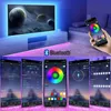 LED-Streifen LED-Streifenlicht RGB 5050 Flexibles Lampenband 5V USB Bluetooth Infrarotsteuerung TV-Hintergrundbeleuchtung Home Party Energieeinsparung Dekor P230315