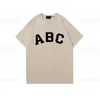 Fashion Brand Mens T-shirt Basic Letter Patché