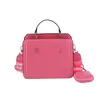 Modische quadratische Umhängetasche aus Leder, große Taschen, Damenbrieftasche, beliebte Handtasche in Macaron-Farbe