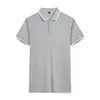 Polos pour hommes Chemises de golf pour hommes et femmes Polos en coton 38% mercerisé T-shirts à manches courtes de haute qualité Vêtements de bureau pour hommes Été 230316