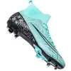 Zapatos de vestir Al aire libre Adulto Profesional Hombres Zapatos de fútbol Picos largos TF / FG Tobillo alto Niños Botas de fútbol Zapatillas de deporte antideslizantes para entrenamiento 230316