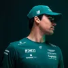 Koszulki męskie AMF1 2022 oficjalna koszulka kierowcy zespołu Lance Stroll najnowsza koszulka męska F2 GT Racing duża koszulka 3D Aston Martin F1 Team Tees031823H