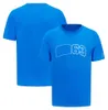 2023 NYA F1 TEAM-enhetlig fritidssport Kortärmad T-shirt Team Uniform Men's Custom Racing Suit
