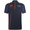 2023新しいF1チームレースの服ベストセラーのTシャツスポーツとレジャークイック乾燥ファンシャツプラスサイズの半袖カスタマイズ