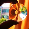Kronleuchter, Kristallklarer K9-Sonnenblumen-Anhänger, Durchmesser 45 mm, Glas, mehrfarbig, Strahlteilung, optisches Experiment, Instrument, Ornament