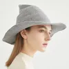 Halloween Witch Hat Men and Women Wool Knit Hats Fashion Solid Girl Friend Gifts Party Fancy Dress FY4892 036