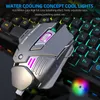 GM8 Wired Mechanical Mouse 7 Buttons Macro Setting 5600dpi RGB LED Backlight E-sport Gaming PC Gamer Mouse for Computer Laptop