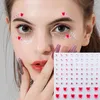 Gem Stickers Glitter Strass Kostuum Accessoires Zelfklevend Juweel Diverse Vorm Festival Rave Party Face Body Diamonds Decorations