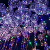 Led Strings Bobo Ball Wave String 5 Meter 18 24 36 Balloon Light With Battery For Christmas Halloween Wedding Party Home Decoration Dh4Vo