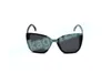 Märke solglasögon designer rund cool solglasögon hög kvalitetsblack glasögon kvinnor män glasögon kvinnors solglas UV400 lins unisex med låda