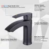 Bathroom Sink Faucets MaBlack Low Lead Healthy Basin Mixer Faucet Cold Water Taps In Euro Design