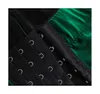 ファッションニット群れ布の緑の下着外のブラジャー卸売プラスチックウエストロングダウンレディースレディースオーバーセクシーダンスブライドブラジャーサイズ：XS-XL