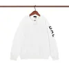 Klassieke arm print trui Men Women Sweatshirt Designer Hoodie Cotton Pullover Coat Loose Plus size kleding T -shirt met lange mouwen