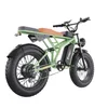 US Stock Freego Fat Tire Electric Bike 20'' 1400W E Bike Off-Road con batteria rimovibile 48V 22.5Ah 45 miglia Velocità massima Motocicletta elettrica Bicicletta elettrica urbana