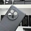 Genuine Carbon Fiber Aramid Slim Case for OnePlus Ace 2/OnePlus 11R Matte Armor Hard Cover