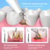 Oral Irrigators Electric Sonic Dental Calculus Oral Teeth Tartar Remover Plaque Stains Cleaner Removal Teeth Whitening Portable with LED 230314