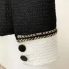 Jackets femininos S-xl de alta qualidade tecido de lã