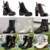 NIEUWE Designer Dameslaarzen Martin Boots Platform herfst en winter Classic Ladies Boots Beautiful Casual Shoes Leather US5-11 met Box No13