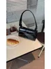 Black fashion ladies armpit bag shoulder bag crossbody bag luxury handbag retro modern simple and versatile cosmetic bag with box size 26 * 16CM