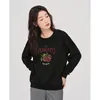 Sweats à capuche pour femmes Sweat-shirts Toyouth Femmes Polaire Sweat-shirts Automne À Manches Longues O Cou Lâche À Capuche Fruit Imprimer Multicolore Casual Streetwear Pull 230316