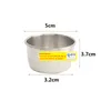 Stainless Steel Sauce Cup Reusable Tomato Sauce Container Dipping Bowl for Fast Food Restaurant Bar Home