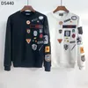 DSQ PHANTOM TURTLE Marque Sweat à capuche Hommes Designer Sweats à capuche Italie Mode Sweatshirts Automne Hiver Imprimer Homme Sweat à capuche Mâle Top Qualité 100% Coton Tops 58558