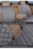 Nouveau ensemble de housses de siège de voiture en peluche coussin de siège rouge universel housse de protection de siège de voiture adaptée à la plupart des accessoires d'intérieur de voiture