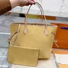 새로운 고급 디자이너 여성 어깨 가방 가죽 오래된 꽃 버킷 가방 유명한 드로 스트링 핸드백 크로스 바디 지갑 2023