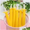 Penne a sfera 36 Pz / lotto 0,5 / 0,7 mm Banana Cactus Matita meccanica Carino Carota Matic Ding Pen Materiale per la scrittura della scuola Cancelleria Gi Dhswj