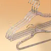 Hangers Racks 10/20 pièces Ins Anti-acrylique cintre paillettes clair antidérapant cintre cristal vêtements organisateur garde-robe adultes étendoir 230316