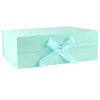 Gift Wrap Gift Box with Lid Bowknot Gift Box Magnetic Rectangular Gift Box Decorative Box for Birthday Gift Wrapping Green 230316