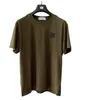 2023 Vêtements pour hommes T-shirts à manches courtes Polos T-shirts pour hommes Été Simple Haute Qualité Coton Casual T-shirt de couleur unie Hommes Haut à la mode