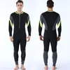 Roupa de banho de banho feminina malha de pegadinha para masculino Triathlon traje trajes de buceo para hombre made