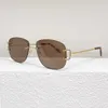 Дизайнер роскошного дизайнера Новые мужские и женские солнцезащитные очки 20% скидка INS Kajia Advanced Бесплатная случайная персонализированная ультра-световая мода Paty