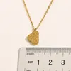 Luxury Designer Brand Necklace 18k Gold-Pendant Necklaces For Women Four Leaf Flower Necklace Girl Love Jewelry Long Chain Gift With Box