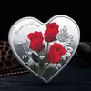 Hartvormige Rose Valentijnsdag Gift Metal Commemorative Coins 52 Talen I Love You Medal Challenge Coin Crafts RRA1129