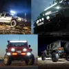 Bandes LED 72W Voiture Lumière de travail Barre LED 4x4 24 LED Barre de travail Offroad SUV ATV Tracteur Bateau Camions Pelle 12V 24V LED Combo Beam P230315