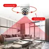 IP Cameras 5G Bulb Surveillance Camera Night Vision Full Color Automatic Human Tracking Zoom Indoor Security Monitor Wifi Camera 230314