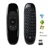 Intelligente Fernbedienung für Android-Projektor Mini Wireless 24G RF Airmouse-Fernbedienung Flymouse Flykeyboard Double Side QWERTY 7 Sprachen optional 230316