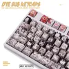 AHEGAO ANIME 108 KEYS OEM Profile PBT KeyCap Dye-Sub English Custom Personality KeyCaps för mekaniskt tangentbord 61/64/68/75