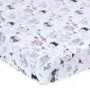 Sängkläder sätter spjälsängar Passar för spädbarn och småbarn i sängkläder set Muslinlife Cotton Crib Madrass Protector Baby Bed Sheet For Crib Size 230316