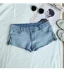 Dames jeans zomer mode casual sexy katoen stretch merk jonge vrouwelijke meisjes lage taille magere spijkerbroek shorts